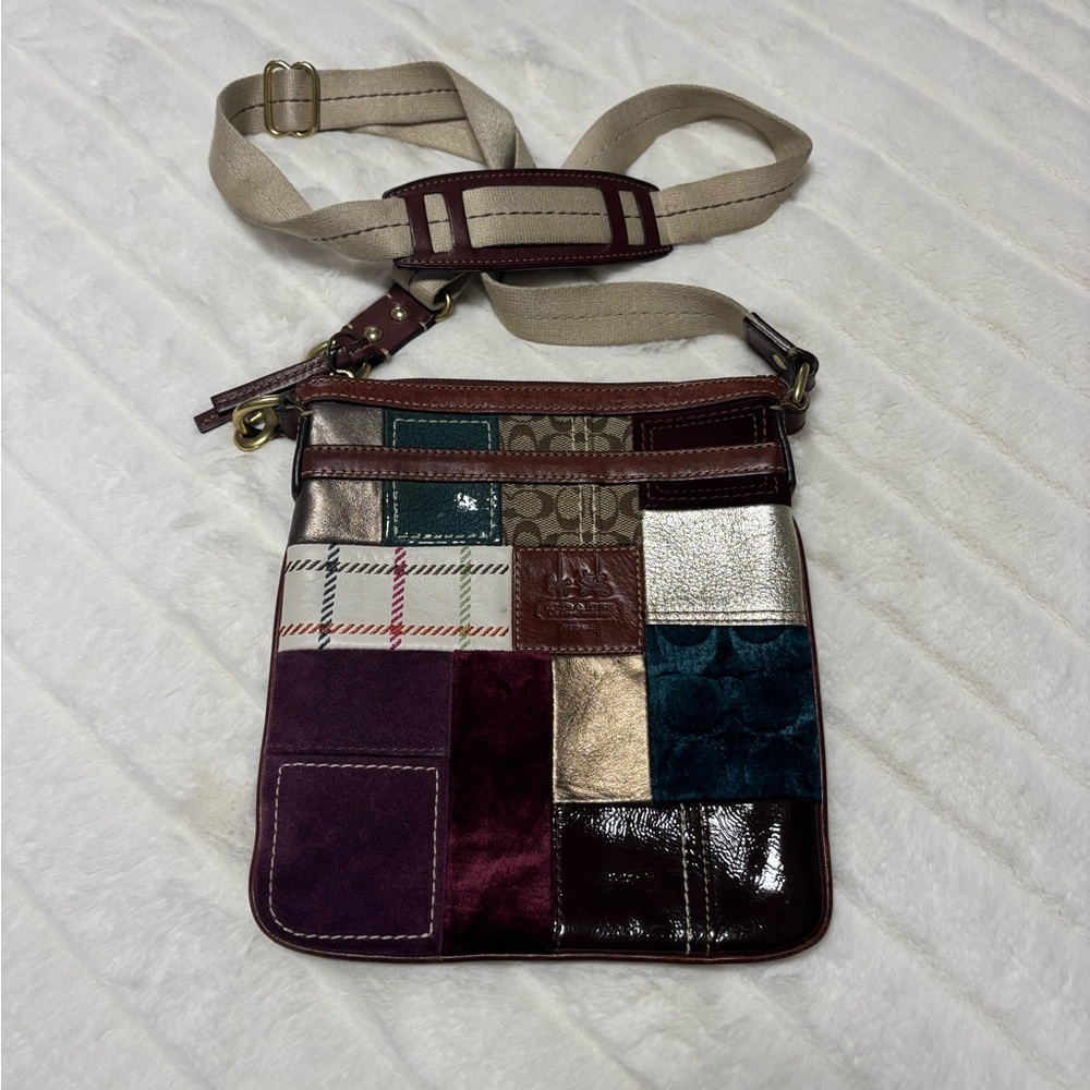 Coach Patchwork Crossbody Bag - Multicolor